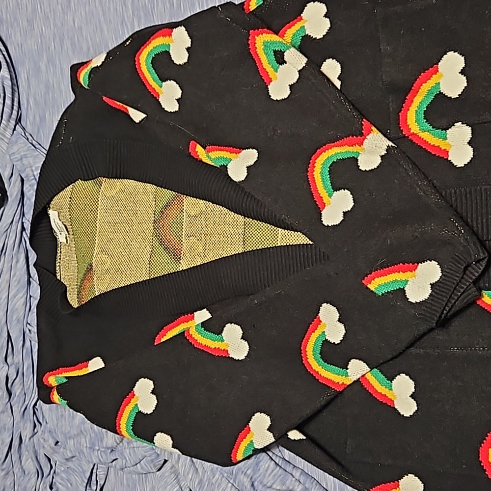 Unique Vintage rainbow sweater